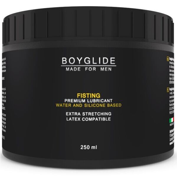 Flaska med glidmedlet Boyglide Fisting på 250 ml från Intimateline