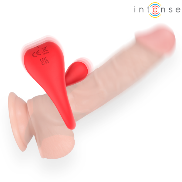 Vibrerande penisring Intense Russell med klitorisstimulator