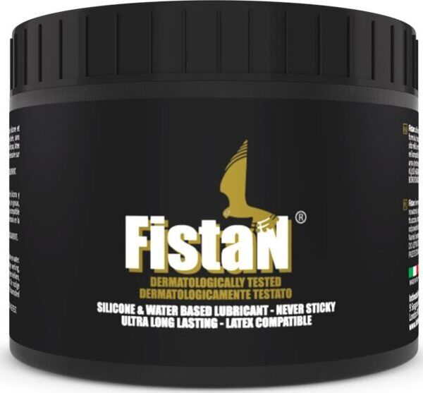 Förpackning på 250 ml med analglidmedlet IntimateLine Fistan