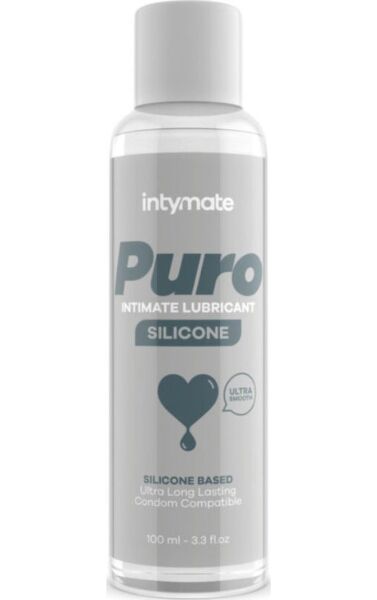 Silikonbaserat glidmedel Intymate Pure Silicone, 100 ml