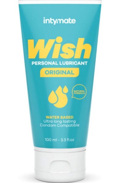 Förpackning med glidmedlet Intymate Wish Original, 100 ml