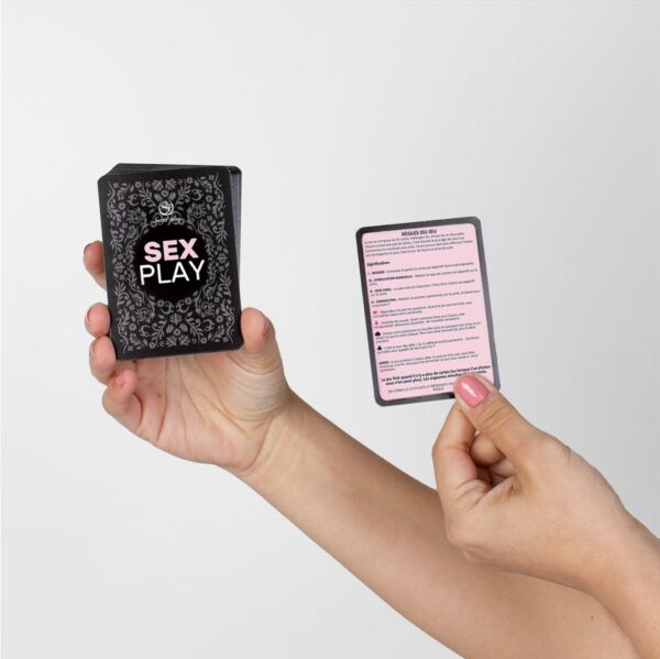 Erotiskt kortspel Secret Play Sex Play FR/PT med sin ask