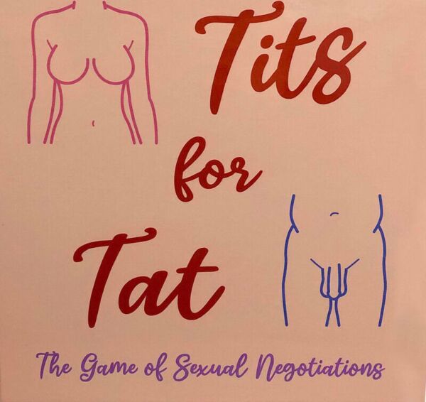 Erotiskt sällskapsspel Kheper Games Tits for Tat med spelbräde, kort och tärningar