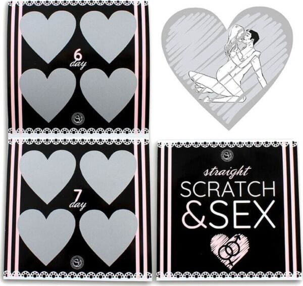 Skraplottsspel Secret Play Scratch & Sex Hetero för par