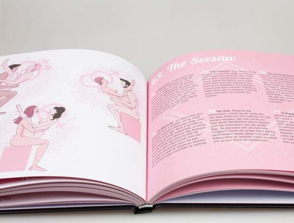 Bok med sexställningar Secret Play Kamasutrabok