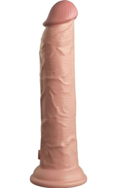 Realistisk dildo King Cock Elite 22,9 cm i silikon, med sugpropp