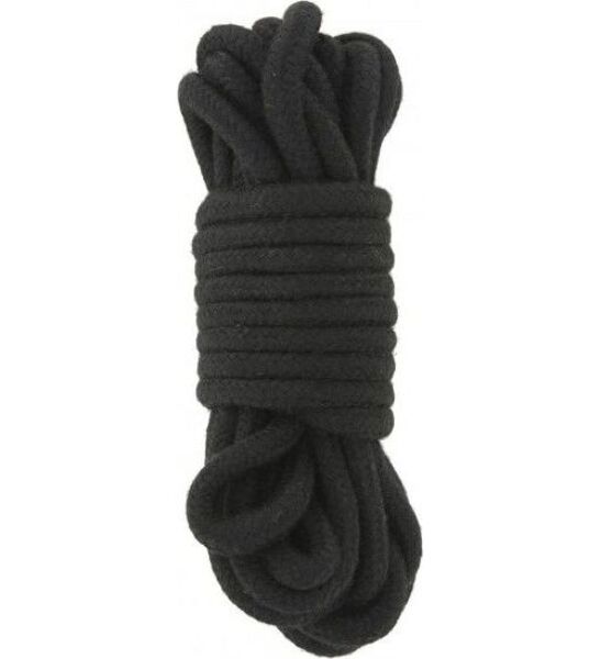 BDSM-kit ToyJoy Amazing Bondage Sex Toy Kit i svart, med handbojor, ögonbindel, piska, klämmor, munkavle, halsband och rep