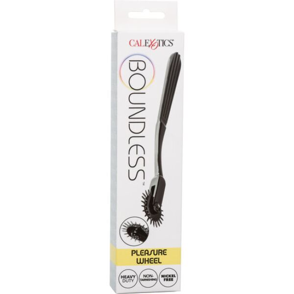 Svart Wartenberghjul CalExotics Boundless Pleasure Wheel med hjul med 22 taggar