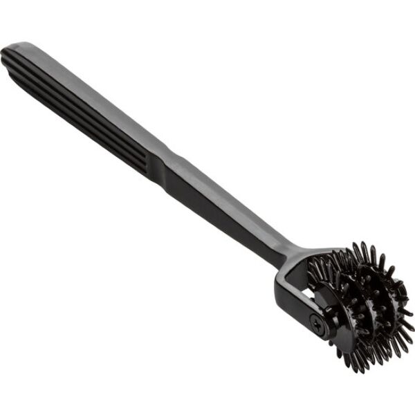 Wartenberghjul CalExotics Boundless Trio Pleasure Wheel i svart, med sina tre taggade hjul