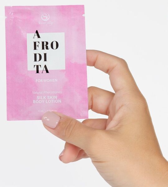 Engångsdos med kroppslotion Secret Play Afrodita på 4 ml