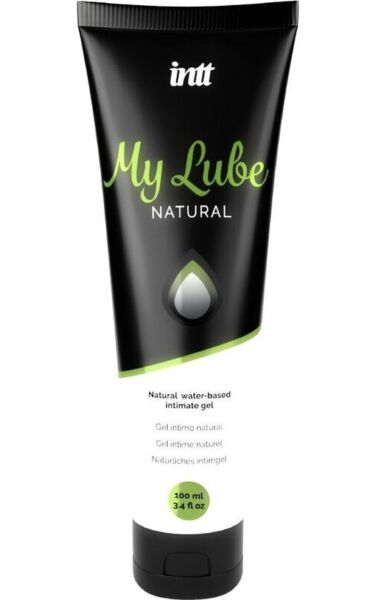 Flaska på 100 ml med det vattenbaserade glidmedlet INTT My Lube