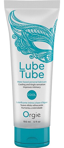 Tub på 150 ml med vattenbaserade glidmedlet Orgie Lube Tube Cool