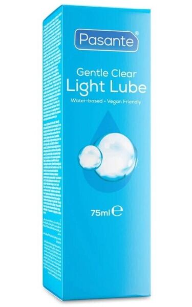 Vattenbaserat glidmedel Pasante Light Lube i 75 ml
