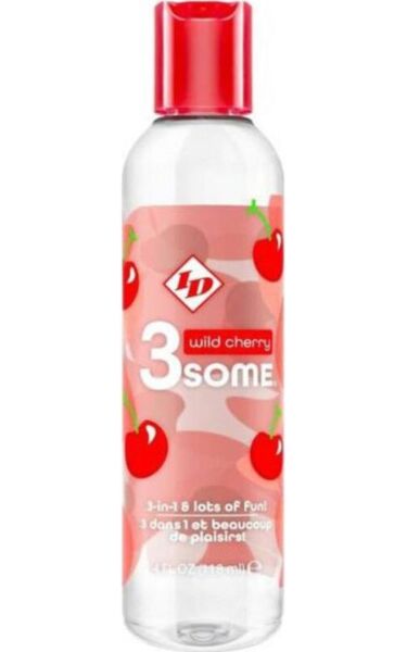 Smaksatt glidmedel ID 3some 4 fl oz