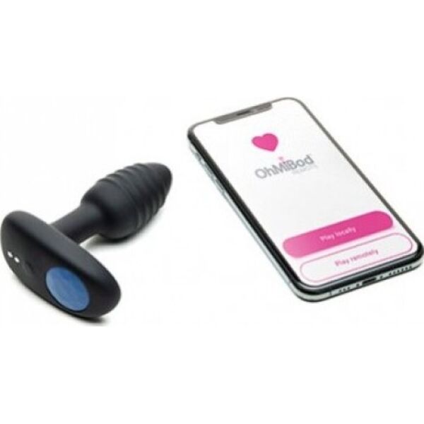 Vibrerande analplugg Kiiroo Lumen i silikon med LED-lampa