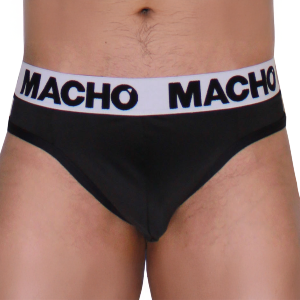 Jockstrap Macho Underwear MTG002 sedd framifrån och bakifrån, med sina två remmar bak