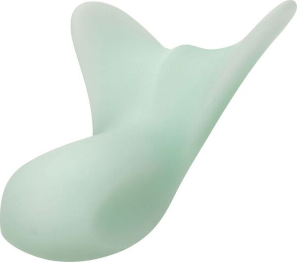 Klitorisvibrator CalExotics Pacifica Tahiti i genomskinlig grön silikon