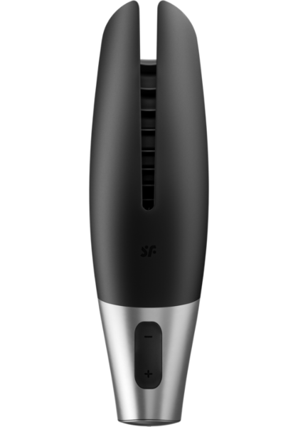 Masturbator Satisfyer Power i silikon, svart