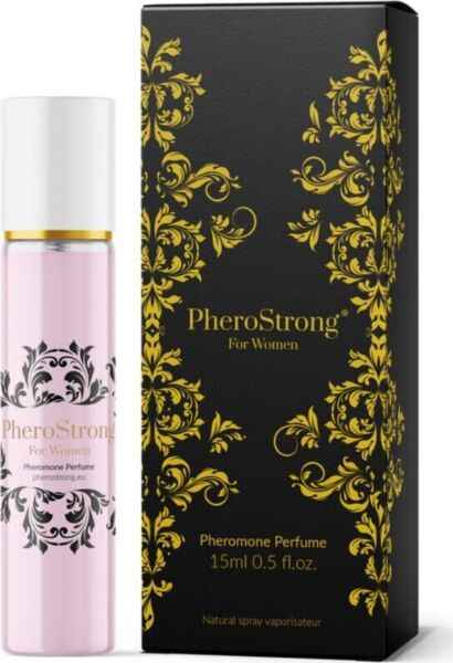 Feromonparfym PheroStrong for Women i sin flaska