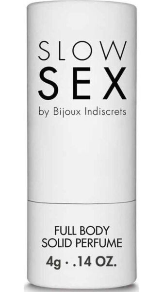 Fast kroppsparfym Bijoux Slow Sex Full Body Solid med doft av kokos