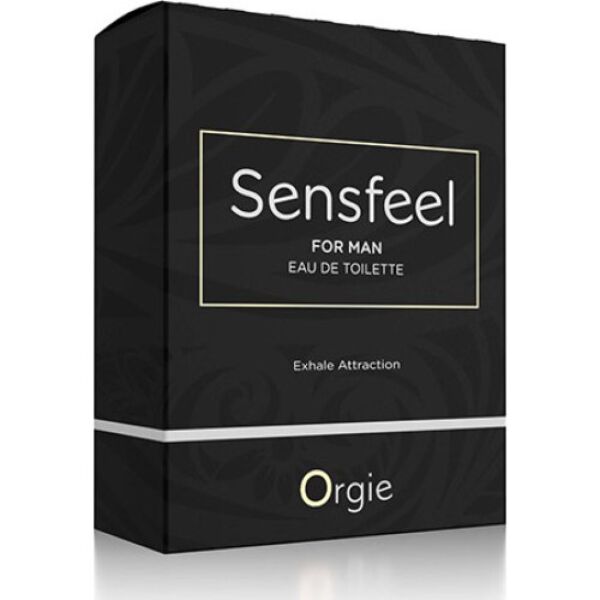 Orgie Sensfeel For Man parfymflaska på 50 ml med spraymunstycke