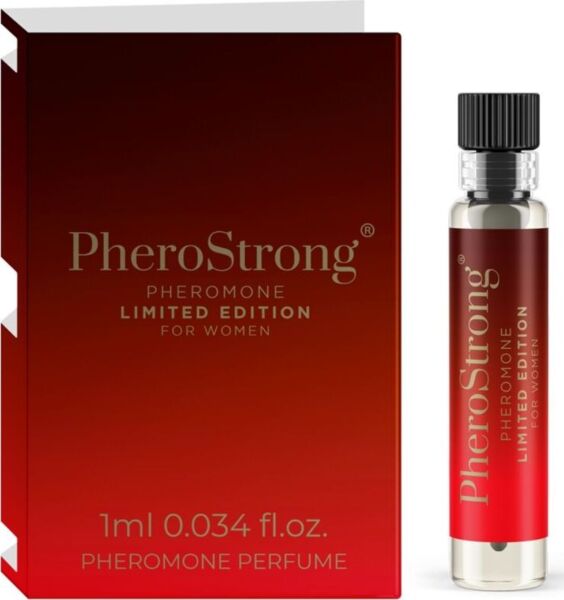 Flaska med feromonparfym PheroStrong Limited Edition For Women, 1 ml