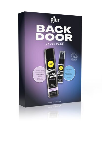 Pjur Back Door Value Pack med glidmedlet Back Door Relaxing och Back Door Spray