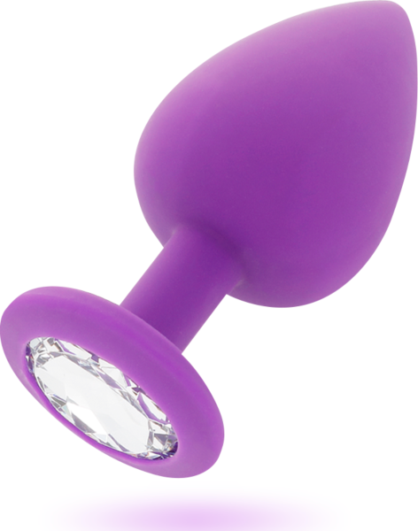Analplugg Intense 8 cm med konisk spets och diamantformad bas
