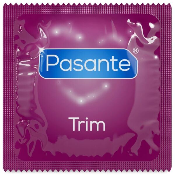 Pasante Trim Closer Fit kondomer i förpackning med 144 st
