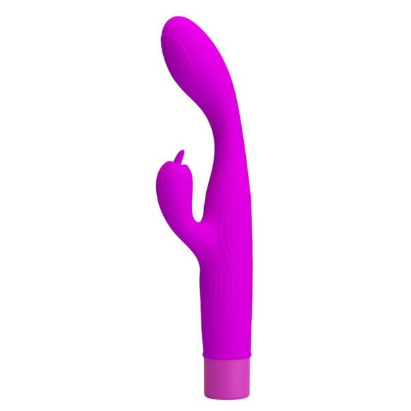 Vibrator med dubbel stimulering Pretty Love Jene i lila