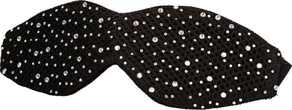 Svart ögonbindel CalExotics Radiance Blackout med strass