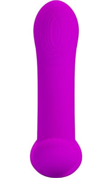 Lila vibrator Pretty Love BI-300002W med fjärrkontroll