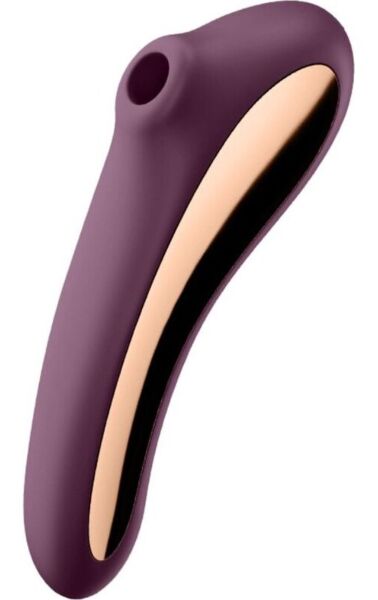 Klitorissugare Satisfyer Dual Kiss med böjt vibrerande handtag