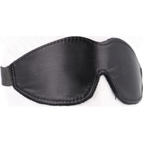 Ögonbindel Kink Masked Allure i läder som täcker ögonen