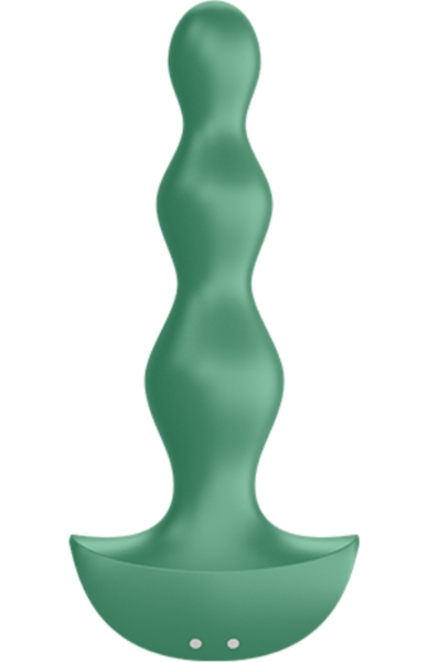 Vibrerande analplugg Satisfyer Lolli Plug 2 med kulformen och den breda basen