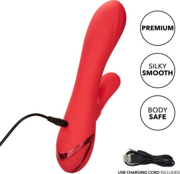 Kaninvibrator CalExotics Palisades Passion med yttre stimulator
