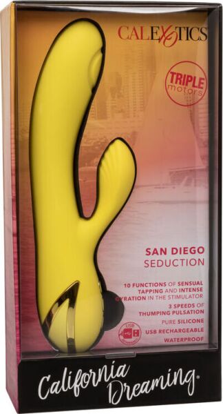 G-punktsvibrator California Dreaming San Diego Seduction från CalExotics med klitorisstimulator