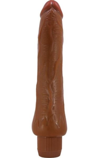 Realistisk vibrator Baile Dryad på 25 cm, med ådrat skaft