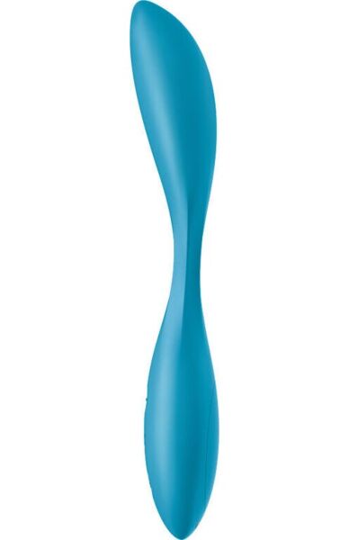 G-punktsvibrator Satisfyer G-Spot Flex 1 i blått med flexibelt skaft