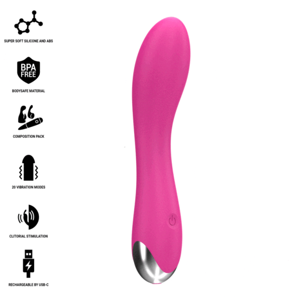 Vibratorn Intense Cher med sina utbytbara huvuden
