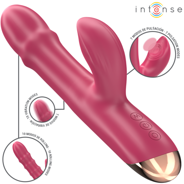 Vibrator Intense Chloe 3-i-1 i silikon