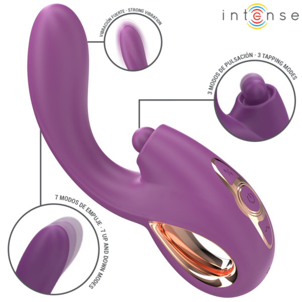G-punktsvibrator Intense Lali med stöt och vibration