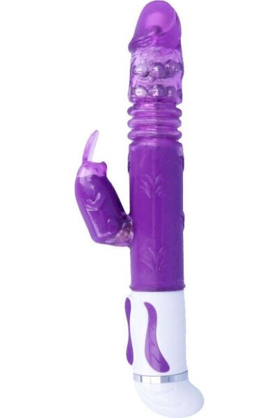 Rabbitvibrator Intense Estuard med roterande skaft och klitorisarm