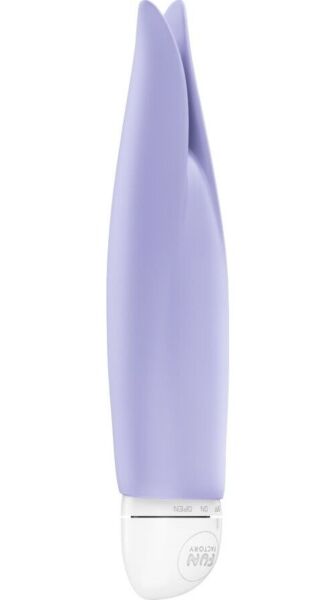 Lay-on-vibrator Fun Factory Volita i lila, med sina två silikonspetsar
