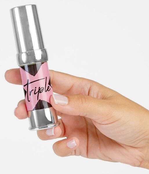 Airless-förpackning på 15 ml med stimulerande gel Secret Play Triple X