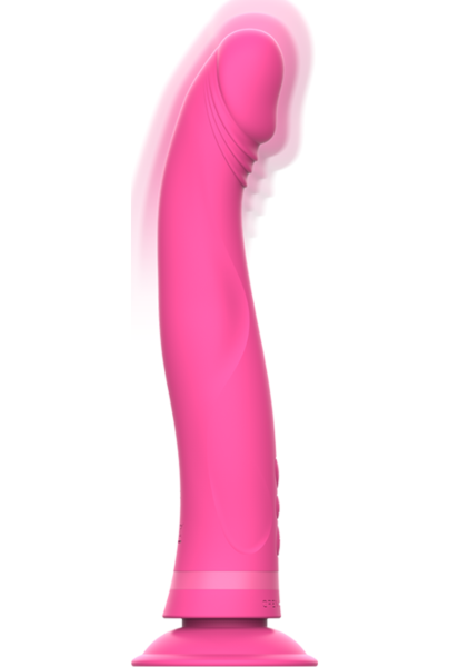 Vibrator-dildo Intense Michelangelo med penisform och sugkopp i basen