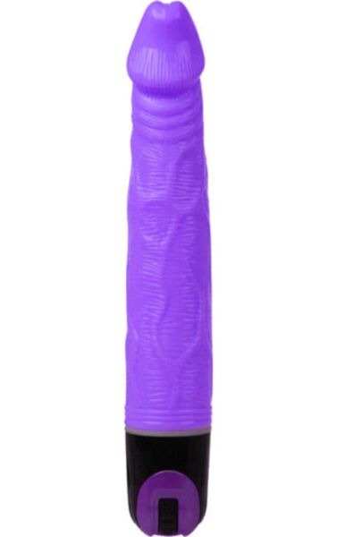 Vibrator Baile 21,5 cm med ådrat och texturerat skaft
