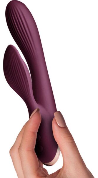 Rabbitvibrator Climaximum Lyanna med arm för stimulering av klitoris