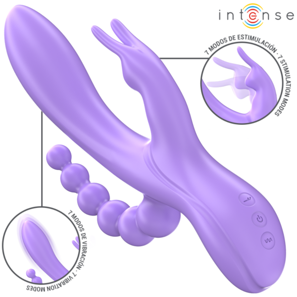 Rabbitvibrator Intense Miko med extra analarm