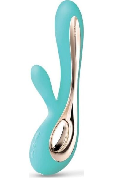 Rabbitvibrator LELO Soraya 2 med införbar spets och yttre stimulator